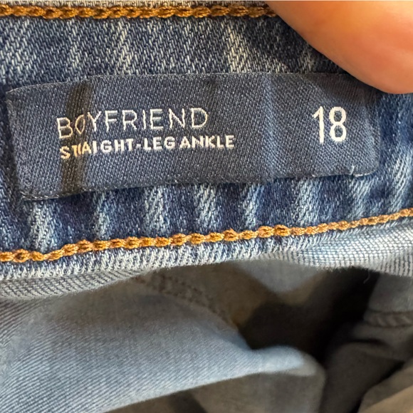 J. JILL DENIM Boyfriend Straight Leg Ankle Jeans Size 18 GUC - Picture 4 of 5